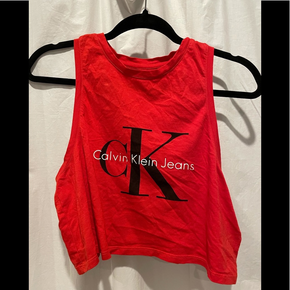 Calvin Klein Cropped Tank